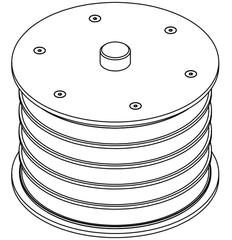Coil spring support