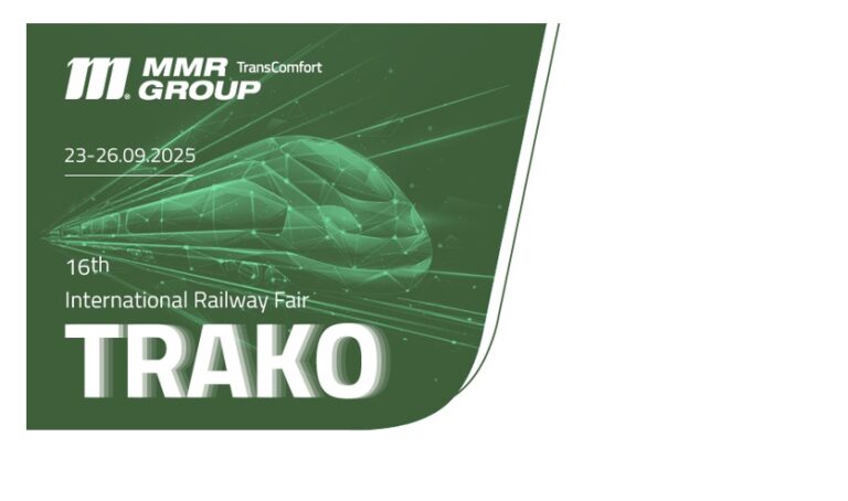MMR Group TransComfort invites you to the International Railway Fair TRAKO 2025