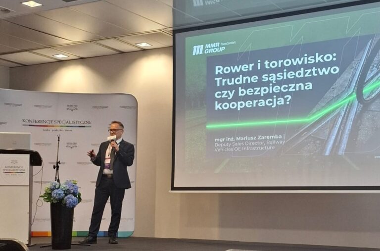 MMR Group TransComfort o rowerach na torowiskach – Kongres Bezpieczeństwa Ruchu Drogowego 2026